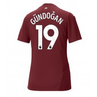 Manchester City Ilkay Gundogan #19 Fußballbekleidung 3rd trikot Damen 2024-25 Kurzarm